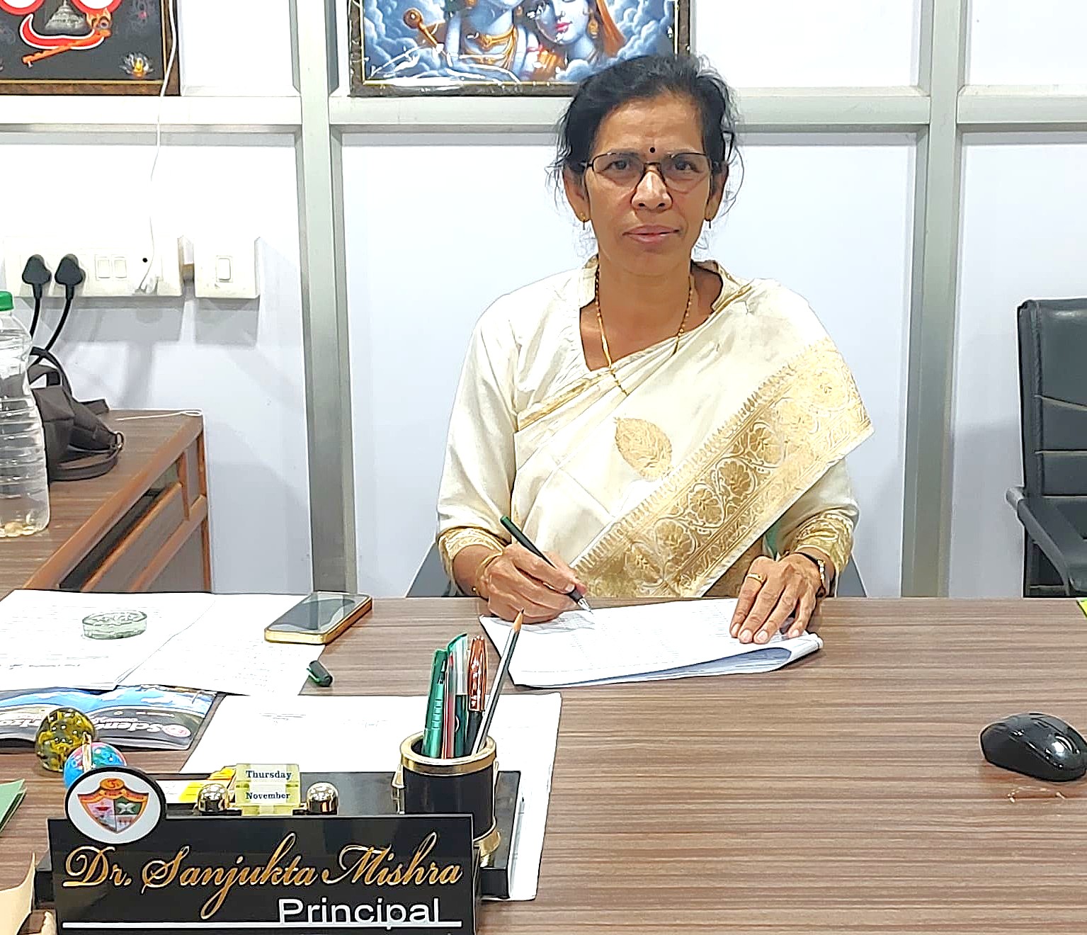 Dr. Sanjukta Mishra, Principal